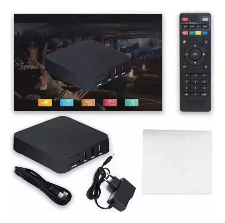 Detalhes da TV Box